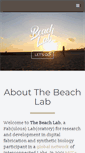 Mobile Screenshot of beachlab.org